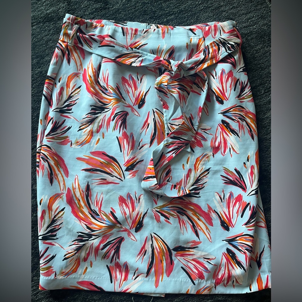 Floral Pencil Skirt